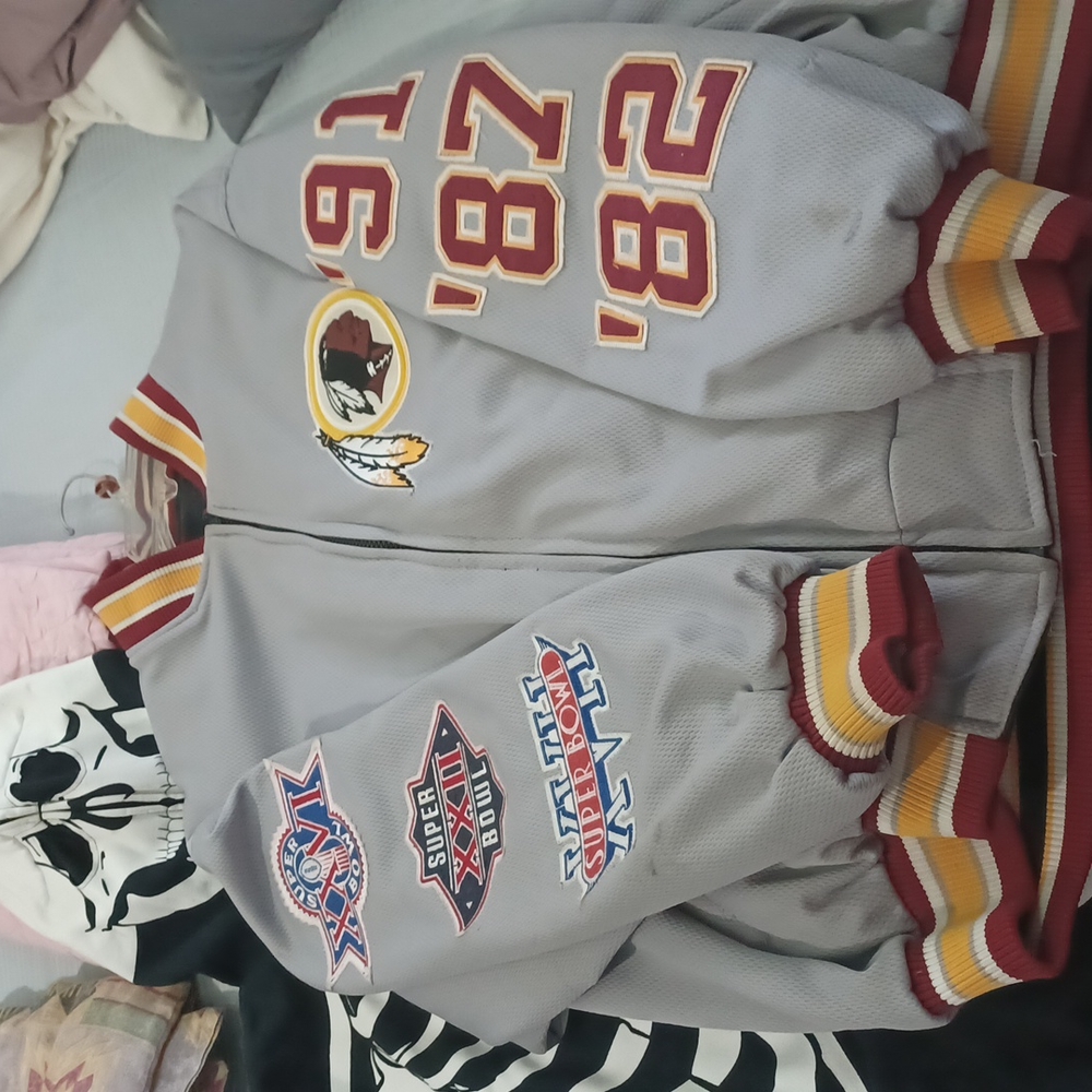 NFL Washington Redskins "Super Bowls" Jacket XL